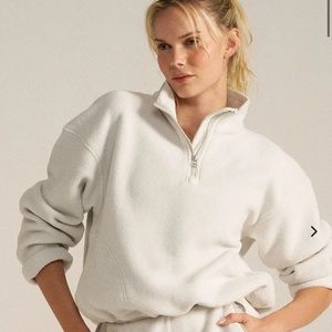 Outdoor Voices Primo Fleece 1/4 Zip Pullover NWT